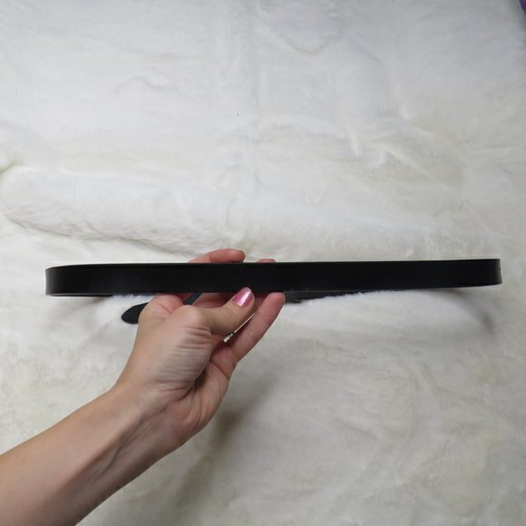 Calvin Klein Small CK Plaque Skinny Belt sz L - Picture 7 of 7